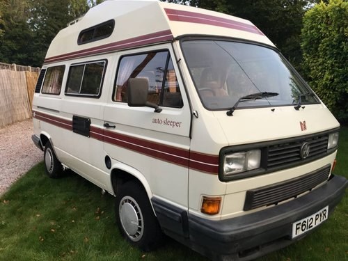1989 VW T25 Campervan Autosleeper - 56000 miles - on The Market SOLD