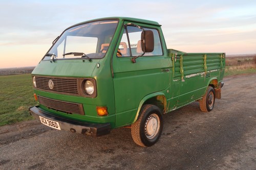 1986 Volkswagen Type 2 T3 Syncro Single Cab Pick Up LHD SOLD