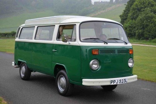 1973 Volkswagen T2 Bay Window Camper For Sale by Auction