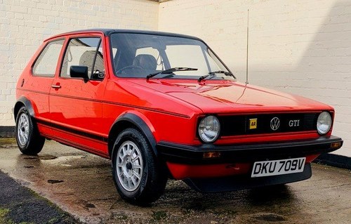 1979 Volkswagen Golf GTi Mk 1  just 53,000 miles , one owner For Sale by Auction