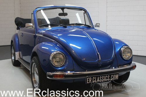 Volkswagen Beetle 1303 Cabriolet 1975 Blue metallic For Sale