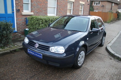 2001 VW Golf MkIV 1.6 SE Automatic 5 Door With Just 31k Miles SOLD