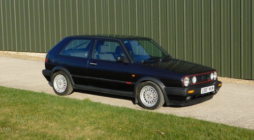 1990 Volkswagen Golf GTi Mark II with only 41870 miles For Sale by Auction