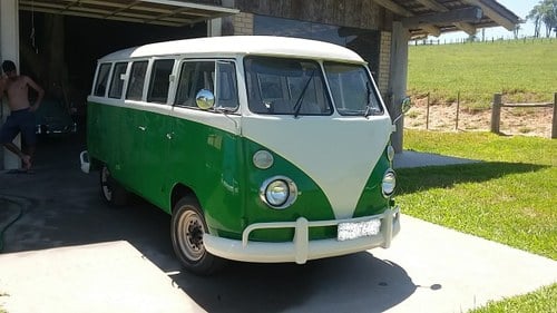 Brazilian VW camper bus 1975 In vendita