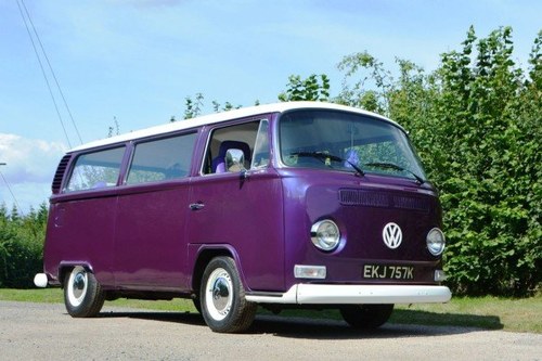 1972 Volkswagen T2 Camper For Sale by Auction