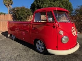 1963 VW Type 2 Transporter = Red(~)Tan Restored  $31.5k For Sale