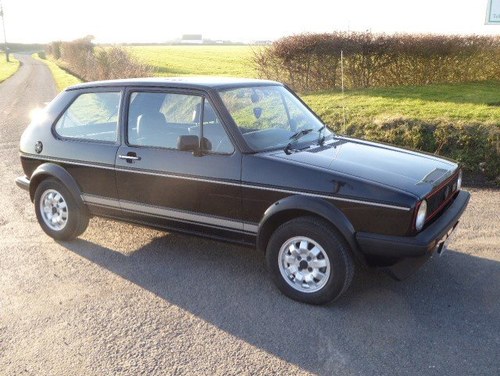 1983 Immaculate Mk1 Golf GTi - 3 owners, full history For Sale