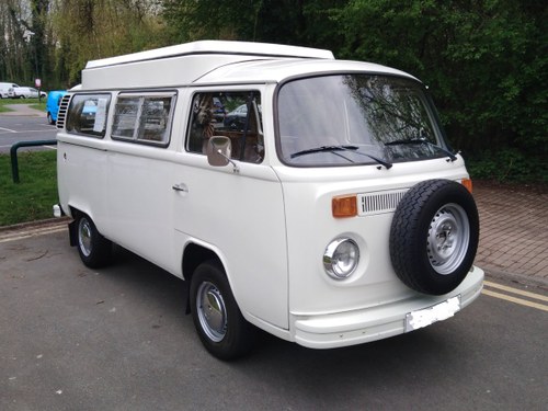 One owner from new 1977 VW Type 2 Camper Van For Sale