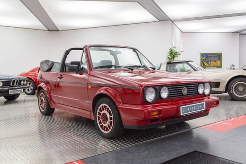 1993 Golf I Convertible LHD *11 may* CLASSICBID AUCTION For Sale by Auction