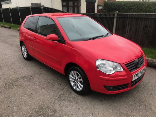 2007 VOLKSWAGEN POLO WITH FULL VAG HISTORY + TWO CAM BELT CHANGES In vendita