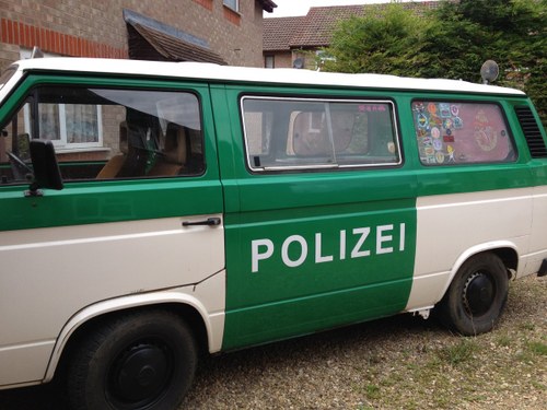 1991 Original Berlin Police Van In vendita