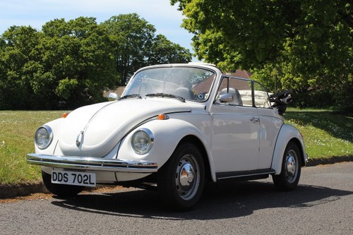 VW Beetle Karmann Convertible 1973- To be auctioned 26-07-19 For Sale by Auction