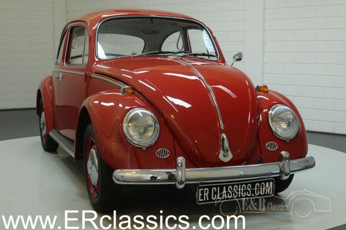 Volkswagen Beetle 1966 Ruby Red in very nice condition For Sale