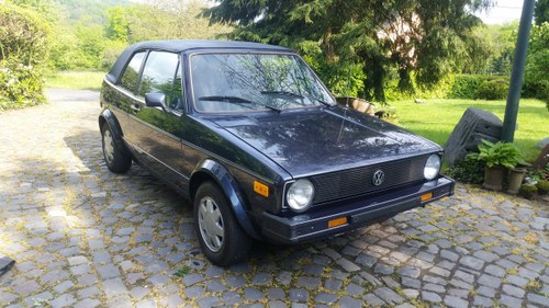 1986 Golf GTI Cabriolet , 100% rustfree , never welded SOLD
