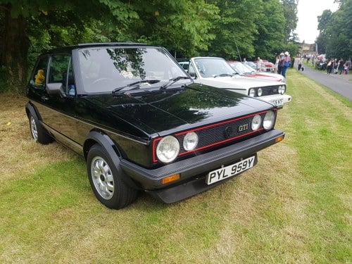 Golf MK1 GTi black 3 door 1983 restored 93k SOLD