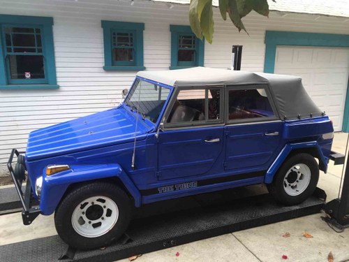 1974 Volkswagon Thing = Convertible Fun Blue(~)Grey $13.9k  In vendita