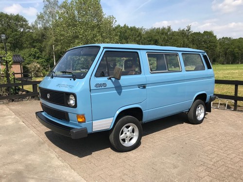 1986 Volkswagen T3 Syncro, VW Syncrom T3 4x4,  SOLD