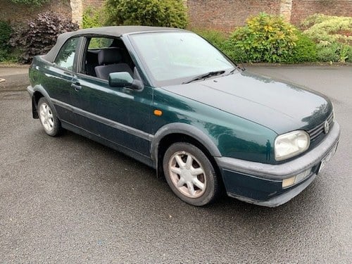 **NEW ENTRY** 1996 Volkswagen Golf Cabriolet For Sale by Auction