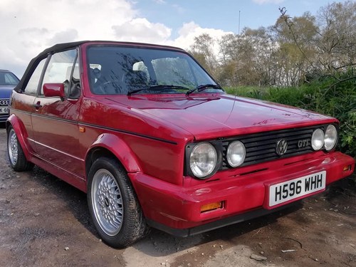 1991 Golf GTi Cabriolet For Sale