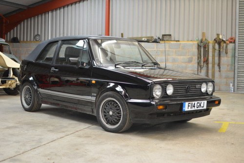 1986 Volkswagon Golf GTi Cabriolet MkI For Sale by Auction