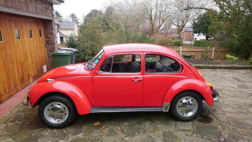 1973 Vw beetle 1300 tax and mot exempt SOLD
