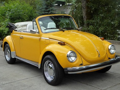 1976 Volkswagen Beetle Convertible =FI only miles 25k $9.9k For Sale