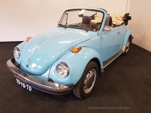 Volkswagen Kever Cabrio 1974  For Sale by Auction