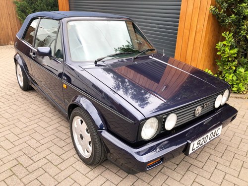 1993 VW mk1 Golf GTI Rivage cabriolet 88k stunning For Sale