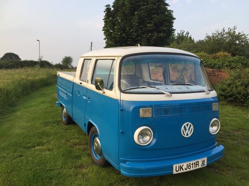 1977 VW T2 BAY CREW CAB / DOUBLE CAB PICKUP For Sale