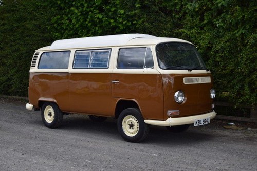 1972 Volkswagen Bay Window Camper For Sale by Auction
