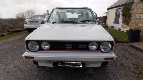 1986 VW Golf Everyday Classic For Sale