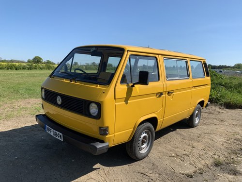 vw t25 1981 twin sliding doors Automatic SOLD
