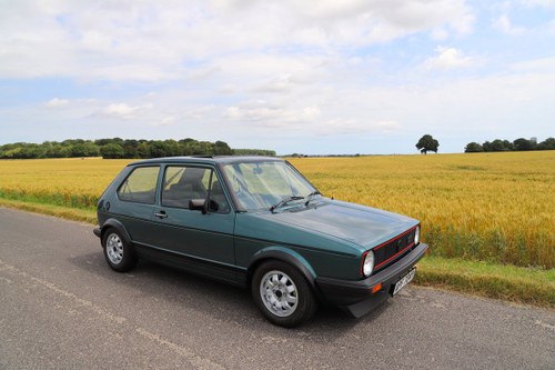 Volkswagen Golf Mk1 1.8 GTI, 1983. Pristine rebuilt example. VENDIDO