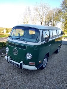 1971 Fine example of a LHD VW T2 Bay Deluxe Microbus. For Sale