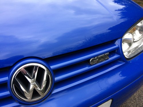 2001 Volkswagen Golf gti Low mileage - f.s.h jazz blue For Sale