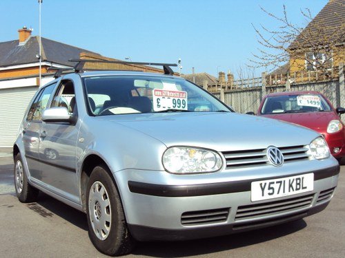 2001 Volkswagen Golf Mark 4 SE AUTOMATIC – 1.6 Petrol For Sale