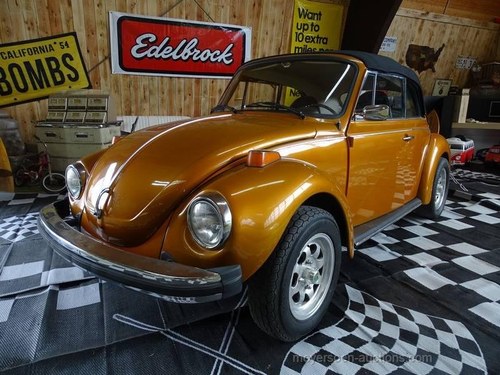 1975 VOLKSWAGEN Kever cabriolet For Sale by Auction