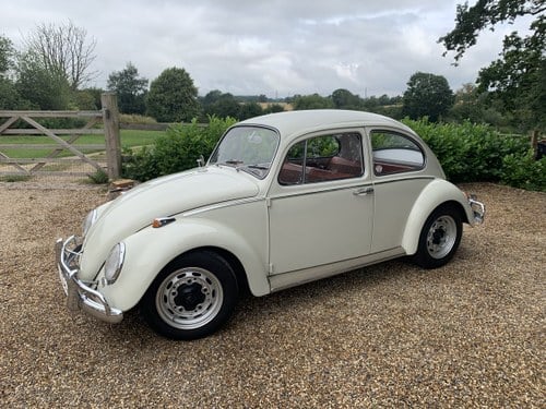 1965 Volkswagen Beetle 1200 Pearl White For Sale