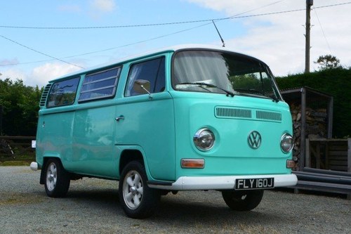 1971 Volkswagen T2 Bay Window Camper For Sale by Auction