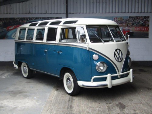 1965 VW 21 Window Micro Bus Samba at ACA 24th August  For Sale