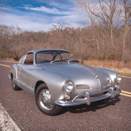 1969 Volkswagen Karmann Ghia Coupe 2+2 Coupe Silver $24.5k For Sale