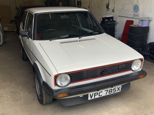 1982 VW Golf 1.6 GTi MKI at ACA 24th August  For Sale
