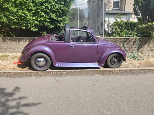 1965 VW beetle   wind  jammer SOLD