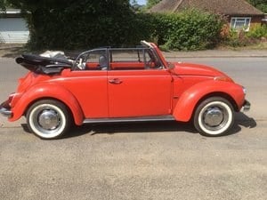 1972 Vw beetle cabrio For Sale