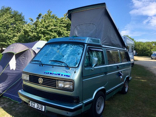 1990 VW Westfalia Atlantic T25 Pop Top Camper Van  For Sale