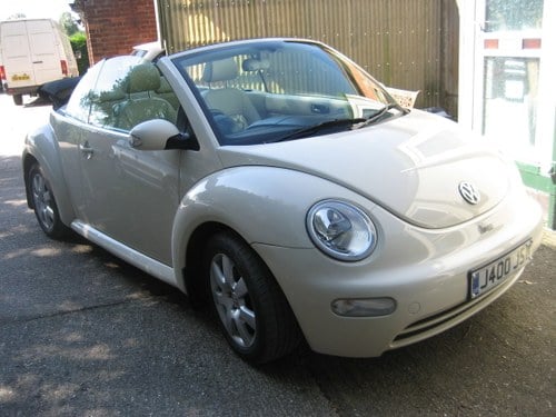 2003 Volkswagen Beetle 2.0 Convertble SOLD