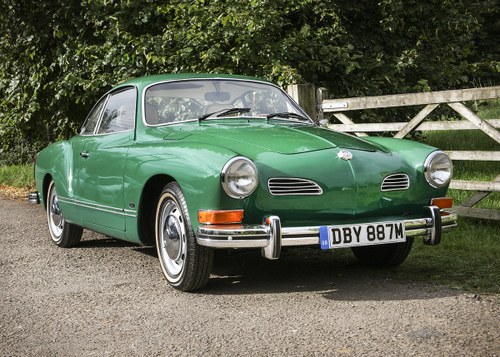 1974 Volkswagen Karmann Ghia Just £13,500 - £16,500 For Sale by Auction