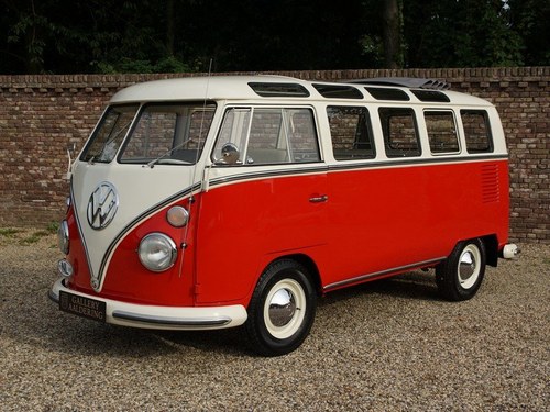 1966 Volkswagen T1 Samba Split-Window 21 windows, big sunroof, fu In vendita