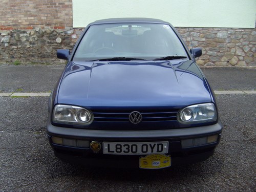 1994 VW Golf convertable. SOLD