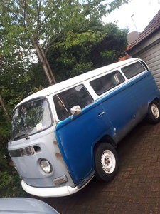 1971 Vw type camper bus van project bay window lhd  For Sale